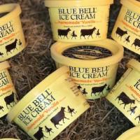 Blue Bell Vanilla Ice Cream · Single cup Blue Bell Homemade Vanilla ice cream will be a great side to any cake.