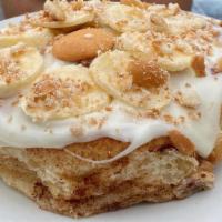 Banana Pudding · Enjoy A Homemade Classic Golden Brown Buttery, Sweet And Fluffy Sweet Roll. Topped With Gran...