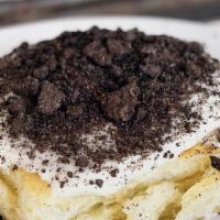 Cookies N Cream · Enjoy A Homemade Golden Brown Buttery, Sweet And Fluffy Sweet Roll.Topped With Granny's Secr...