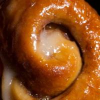 Classic Vegan · Enjoy A Homemade Vegan Classic Golden Brown , Sweet And Fluffy Sweet Roll. Topped With Grann...