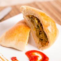 Fish Bun · Fish filling with other veggies wrapped in flour backed blanket