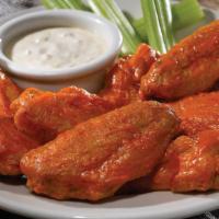 Classic Wings · Smothered with your choice of Teriyaki, Buffalo, Chipotle or BBQ sauce.
