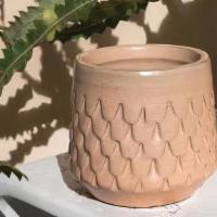 Pink Mermaid Planter · Material: Ceramic
Dimensions: 3.25 x 3.25 x 3.0