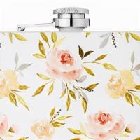 Garden Party Rose Flask · Stay in bloom all year long with this fresh cut, floral flask.

Watercolor-inspired roses fl...