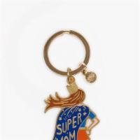 Super Mom Enamel Keychain · Not all heroes wear capes. Show Mom she’s super with this keychain, featuring a glossy finis...