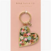 Floral Heart Enamel Keychain · Wear your heart on your keys with our enamel Floral Heart keychain, featuring a glossy finis...