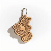 Potted Cactus Wood Keychain · Adorn your bag, purse or backpack with a wood keychain!

Approx. 2
