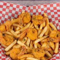 Northside Cajun Fried 8 Pieces Shrimp · served w/choice of sides