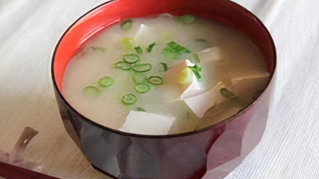 Miso · A Japanese Style! With Soft Tofu and Seaweed.
