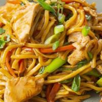 Lo Mein · Egg noodles, mixed vegetables, w/brown sauce
