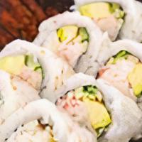 California Roll · Crab meat, avocado, and cucumber