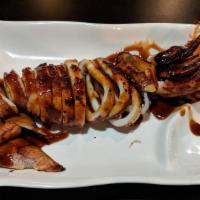 B-B-Q Squid · Boiled whole squid with chef's special sauce.