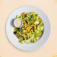 See Sour Salad  · Tender hearts of romaine tossed with our special Caesar dressing and finished with romano, P...