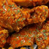 Wings  · Our wings are super good choose how many and what flavor we recommend excitement sauce.