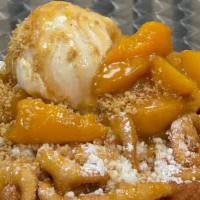 Southern Peach Cobbler Cake · You thought peach cobbler was your favorite until you tasted this tasty treat.