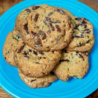 Best Chocolate Chip Cookie · Chunky chocolate chip cookie baked fresh daily. No nuts in recipe.
