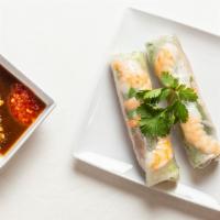 Shrimp & Pork Spring Rolls (2 Pcs) · Gỏi cuốn tôm thịt.