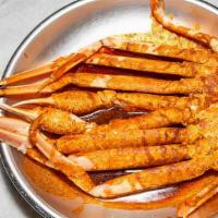 Snow Crab Legs · Served with 1 corn and 2 potato.