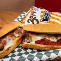 Meatball & Cheese · Meatballs smothered in marinara and provolone cheese.