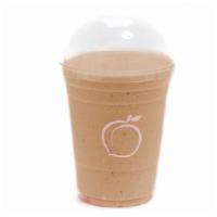 Cappuccino Smoothie · 16 oz; A treat for iced coffee lovers! Made with non-fat frozen yogurt and coffee; caffeinated