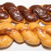Twisted Donuts · Cinnamon Twisted 
Chocolate Twisted
