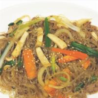 Stir-Fried Noodles · Fried noodles with vegetables and beef.