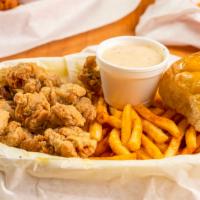 12 Pc Gizzard Combo · Comes with 2 sides, gravy, and a roll
