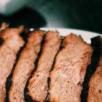 Beef Brisket Platter · Rubbed with our signature 2Taste rub, smoked low and slow with hickory wood chips. Served wi...