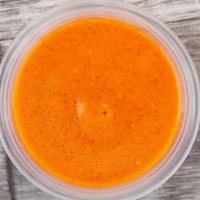 Salsa Side · Your choice of red mild, green mild, and angry chef hot red salsa. (All contains chicken bou...