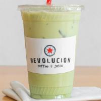 Matcha Latte · Matcha tea blended with your choice of milk.