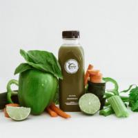 Savor · Spinach, bell pepper, celery, carrot and lime. Energy, skin health, keto-friendly.