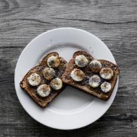 Almond Butter Toast · One slice or two. Whole wheat bread, topped with almond butter, banana, chia seeds, cinnamon...