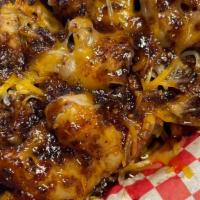 Smokehouse Loaded  · smoked and Loaded with the choice of chicken, shrimp, beef sausage