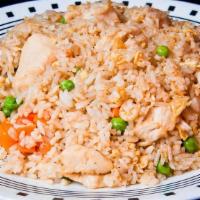 Chicken Fried Rice / 鸡肉炒饭 · 