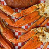 Snow Crab Legs · Market Price  |   One Lb Minimum
snow crab legs boiled with cajun seasoning. choice of flavo...
