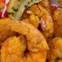 Kidz Fried Shrimp (5) · fried, served with fries