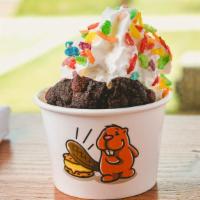 Cookie Sundae · Choose 1 cookie flavor.
Choose 1 ice cream flavor.
Choose 2 toppings.