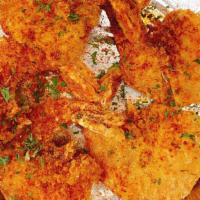 Crispy Fried Shirmp (6 Pieces) · Six crispy fried shrimps.