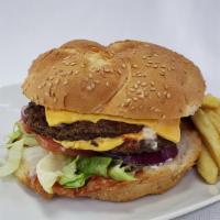 Cajun Burger · Double patty burger w/lettuce, tomato, onion, ketchup, mayo, mustard, and fries.
*** This it...