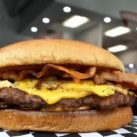 Breakfast Burger Combo · 