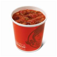 Chili (12 Oz) · Perfectly seasoned and positively irresistible. Red’s kind of our thing, you know.
