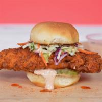 Nash'S 1 Sandwich Combo · Nash's famous slider sandwich made with a jumbo, buttermilk herb marinated, double hand-brea...