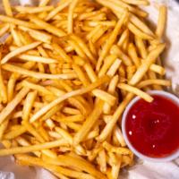 French Fries · Regular French Fries or Sweet Potato Fries tossed in sea salt