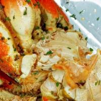 1 Dungeness Crabs · Spicy. Come with corn, sausage & potato.