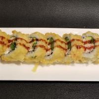 Jalapeno Roll · Hot. Crabmeat, avocado, jalapeno and cream cheese topped with sweet sauce.

*Be aware that e...