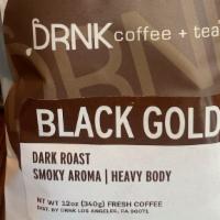 Black Gold 12Oz · Dark Roast 
Smoky Aroma | Heavy Body