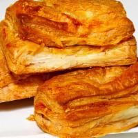 Veg Puff · Puff pastry with spicy vegetable filling.