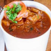 Hyderabadi Chicken Curry · 16 oz curry with side of rice
