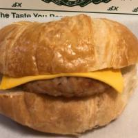 Sausage · Egg or cheese.