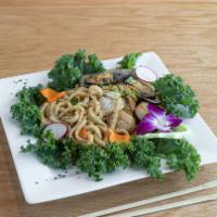 Yaki Udon · Choice of Chicken, Beef, Shrimp, or a Combo of all three.